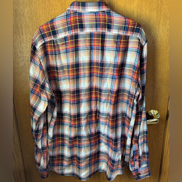 Hammer Made Men’s Plaid Button Down Shirt 43/17 - Picture 6 of 11